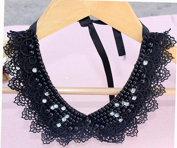 Handmade Jewelry Vintage Crystal Collar