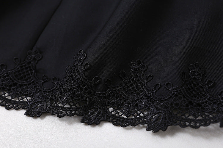 Lolita Black White Vintage Gothic Style Dress