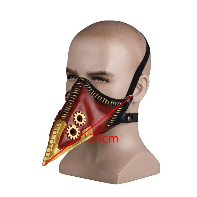 Steampunk Plague Doctor Mask