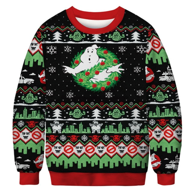 Xmas Life Christmas 3D Print Ugly Sweater - Reallgraphics