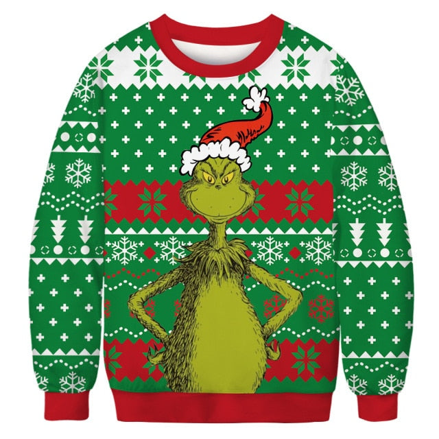 Christmas Time Outlaw Star 3D Printed Christmas Ugly Sweater - The