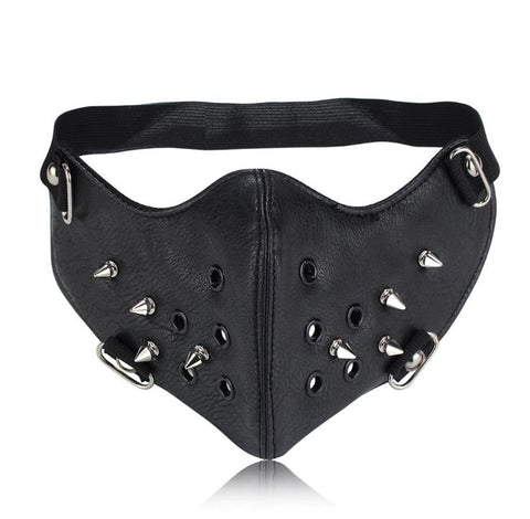 Spikes Rivets Eyelets Punk Mask