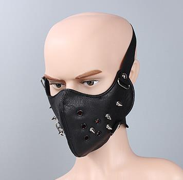 Spikes Rivets Eyelets Punk Mask