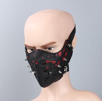 Spikes Rivets Eyelets Punk Mask