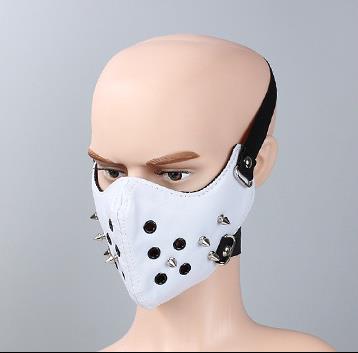 Spikes Rivets Eyelets Punk Mask