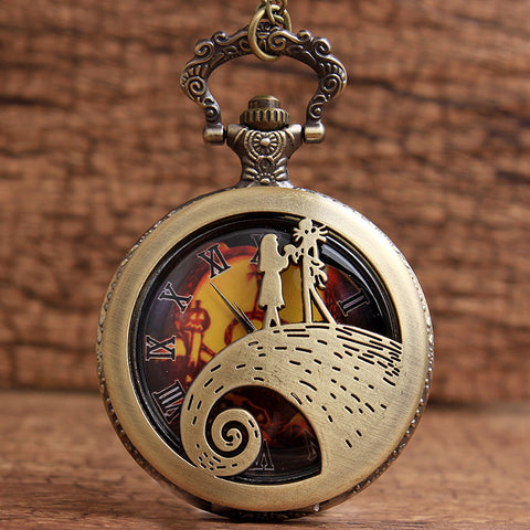 Nightmare Before Christmas Pocket Watch Sally