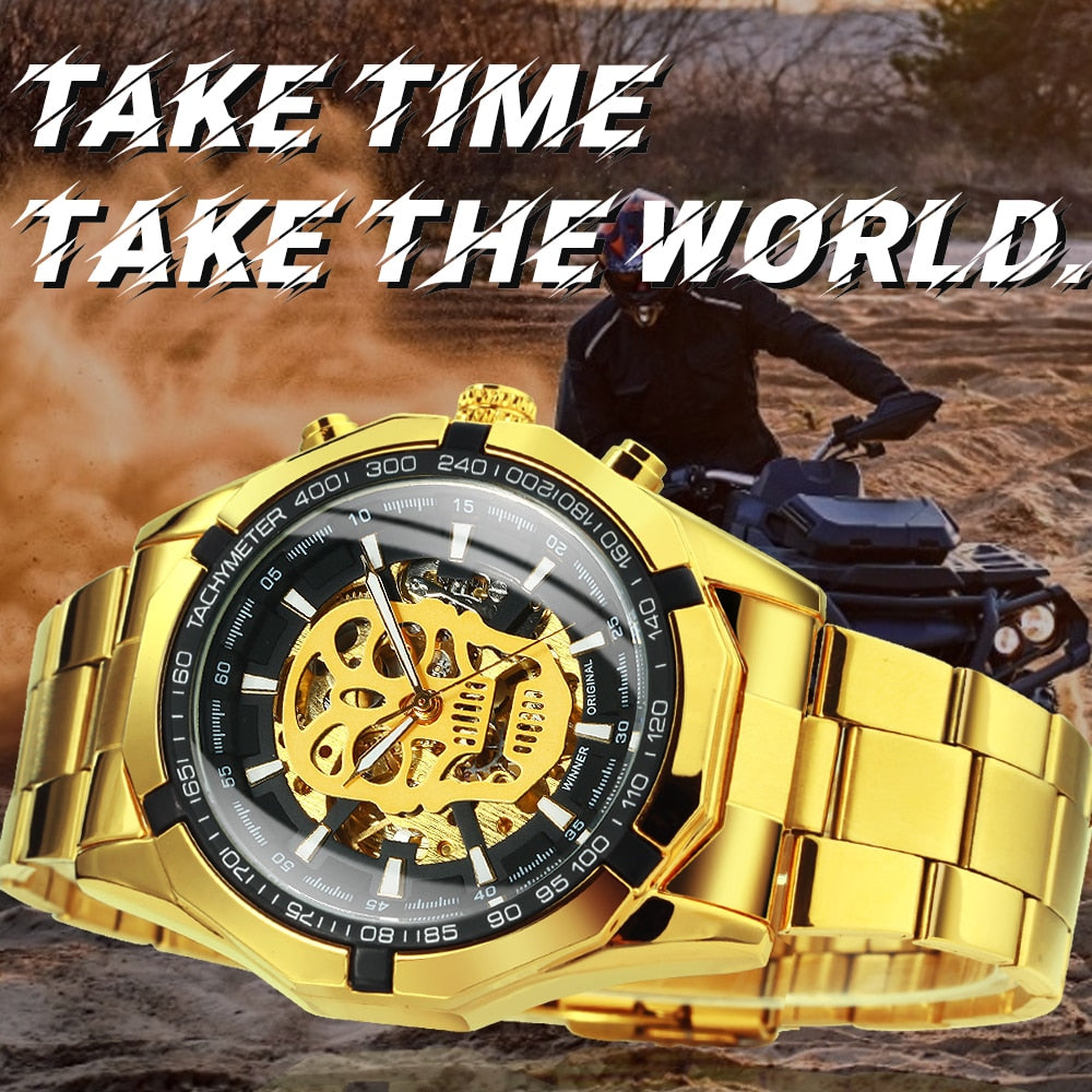 Skeleton Mechanical Skull Watches