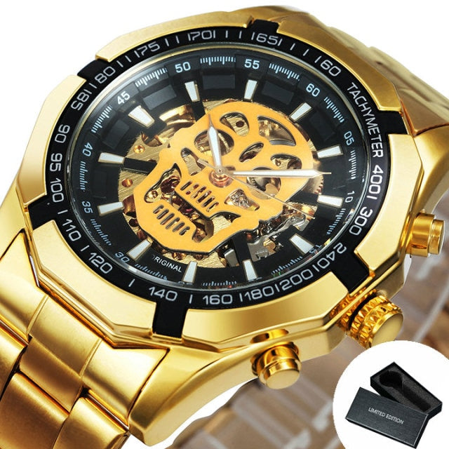 Skeleton Mechanical Skull Watches