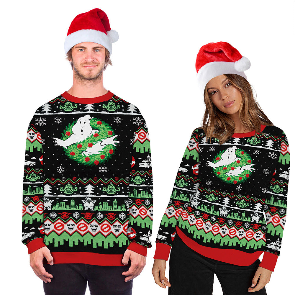 Ugly Christmas Sweater with Fun 3D Prints