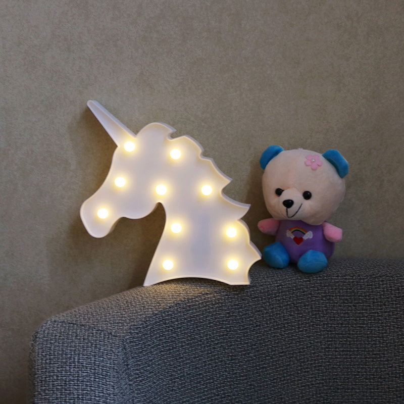 Unicorn Head Led Light
