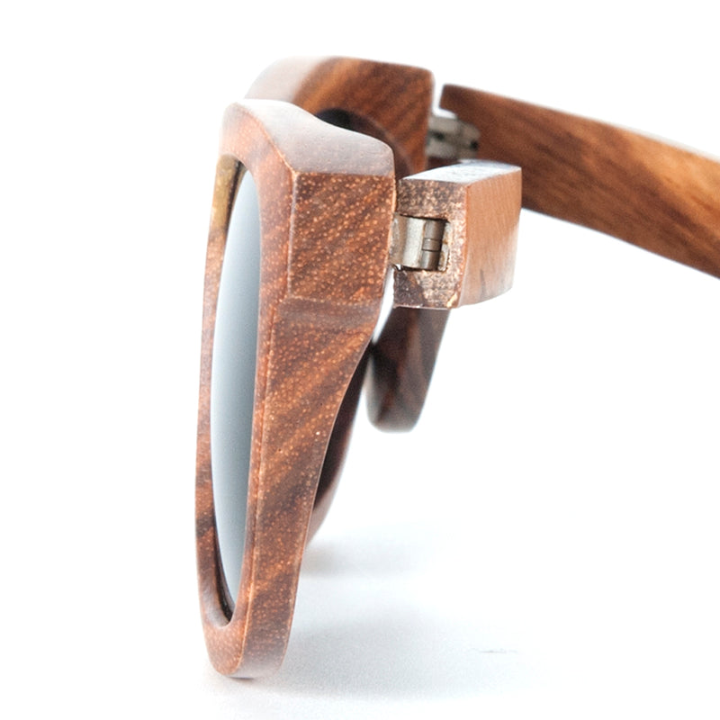 Retro Pear Wood Sunglasses