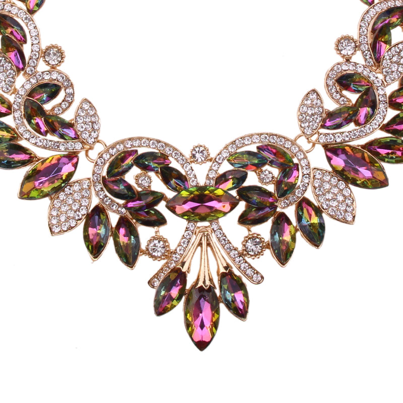 Vintage Crystal Statement Necklaces