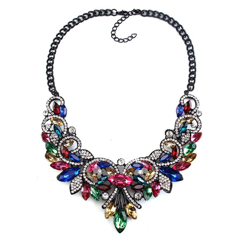 Vintage Crystal Statement Necklaces