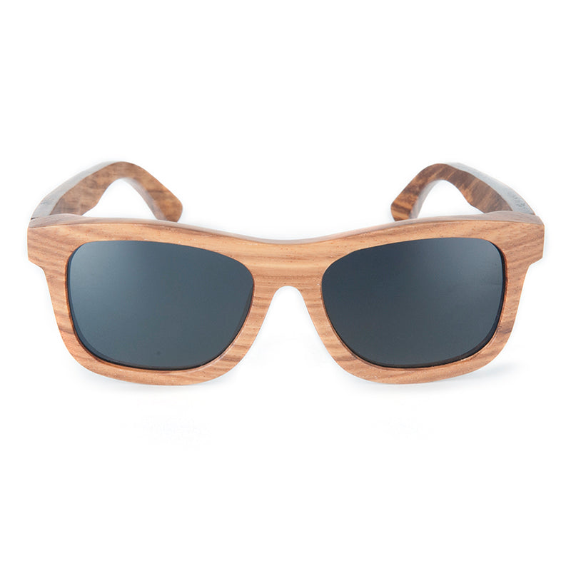 Retro Pear Wood Sunglasses
