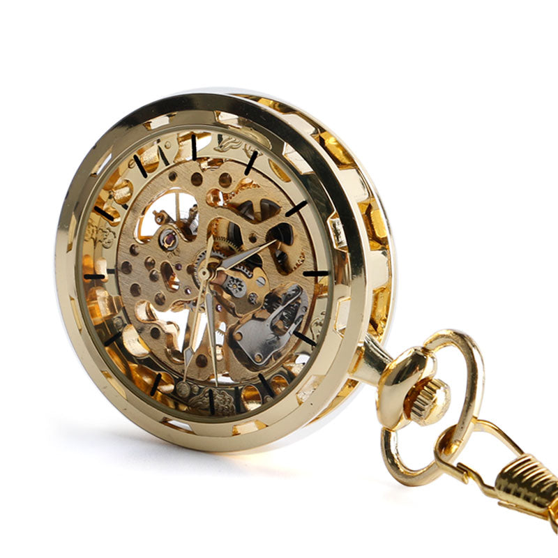 Skeleton Steampunk Pocket Watch
