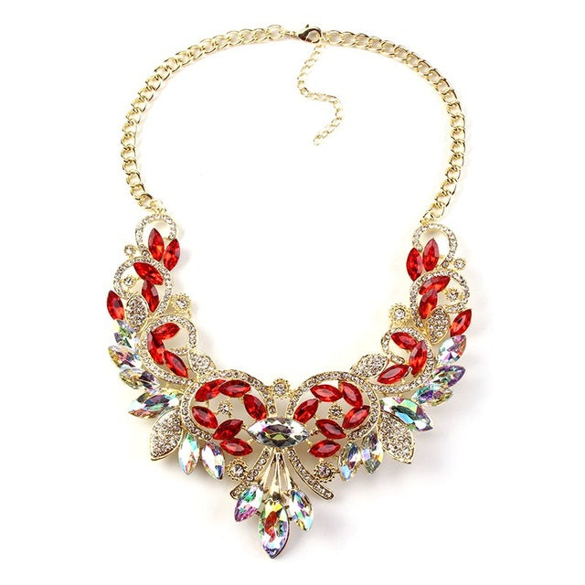 Vintage Crystal Statement Necklaces