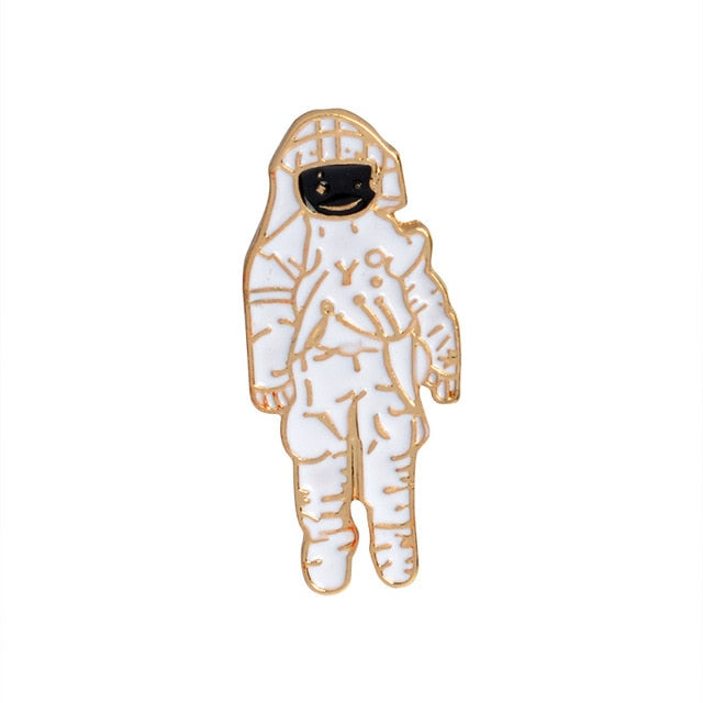 Warfare Astronaut Pin badges