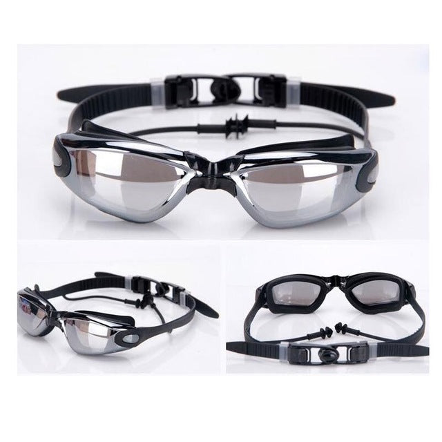 Waterproof and Anti-Fog Swim Glasses for Men