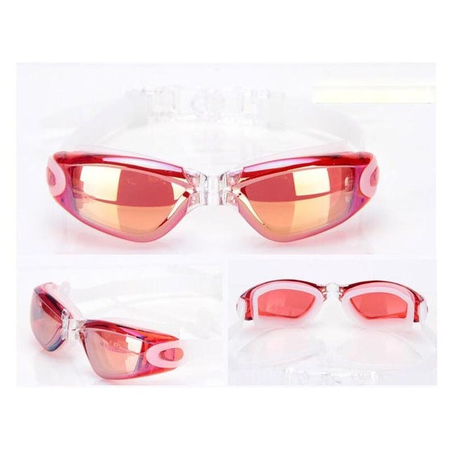 Waterproof and Anti-Fog Swim Glasses for Men