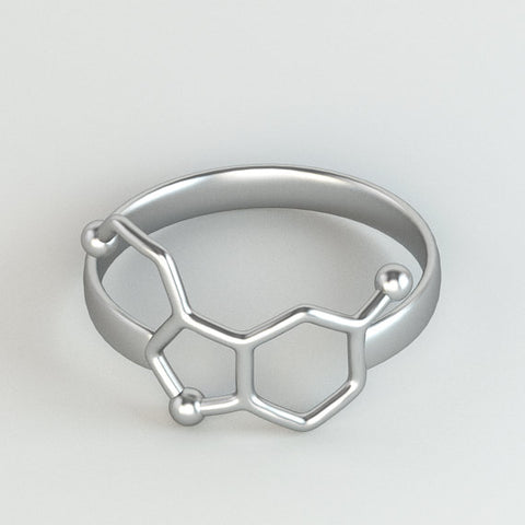 Serotonin Molecule Ring