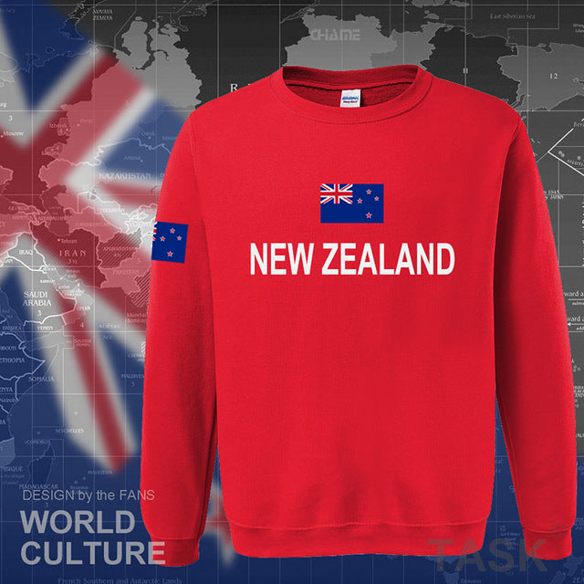 New Zealand Hoodies Men Sweatshirt