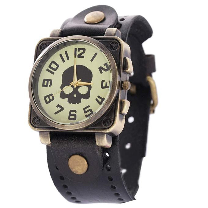 Vintage Quartz Analog Punk Watch