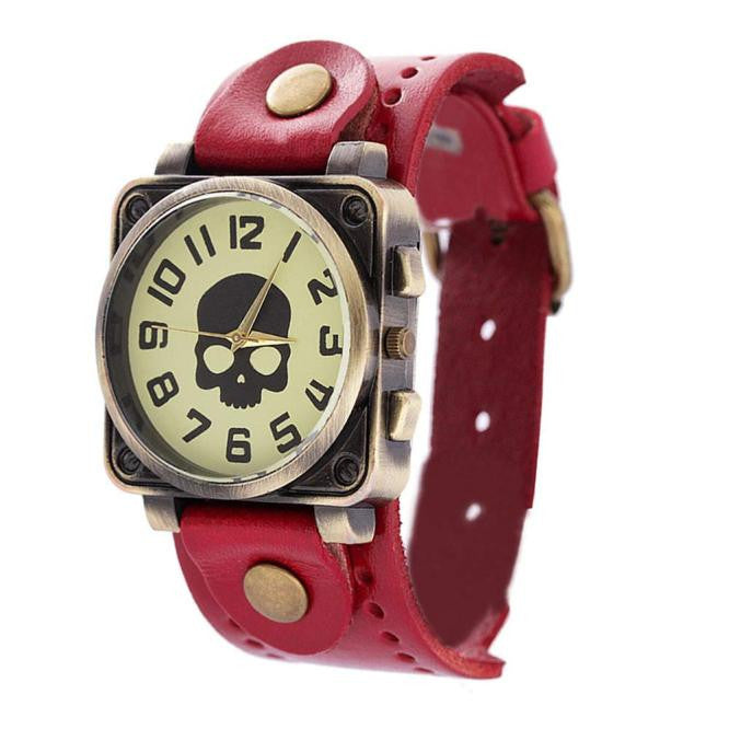 Vintage Quartz Analog Punk Watch
