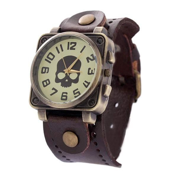 Vintage Quartz Analog Punk Watch