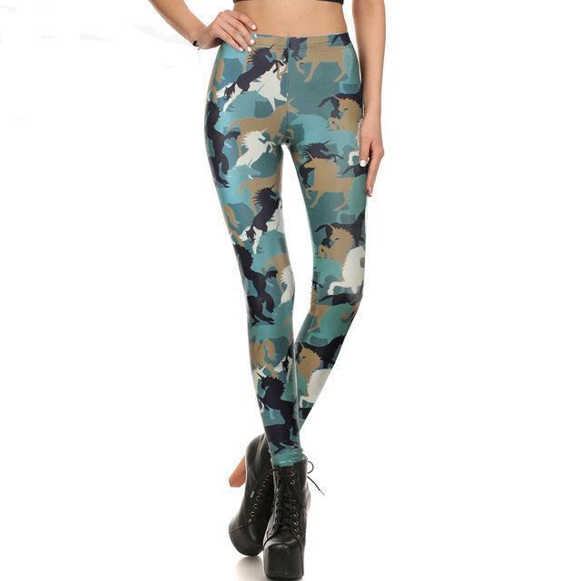 Unicorn Camouflage-style Leggings
