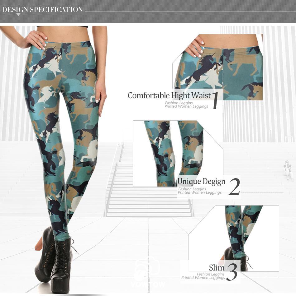 Unicorn Camouflage-style Leggings