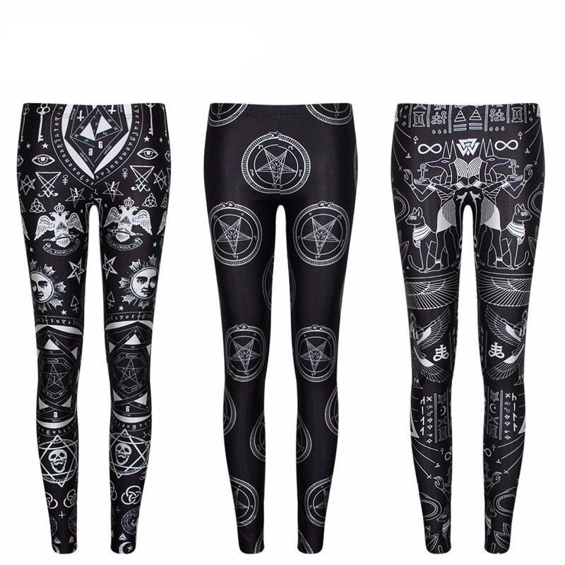Goth Rock Style Leggings