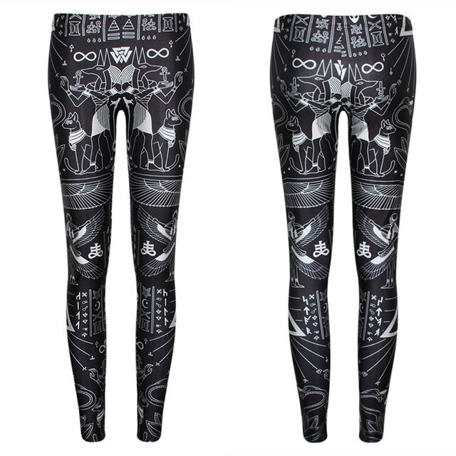 Goth Rock Style Leggings