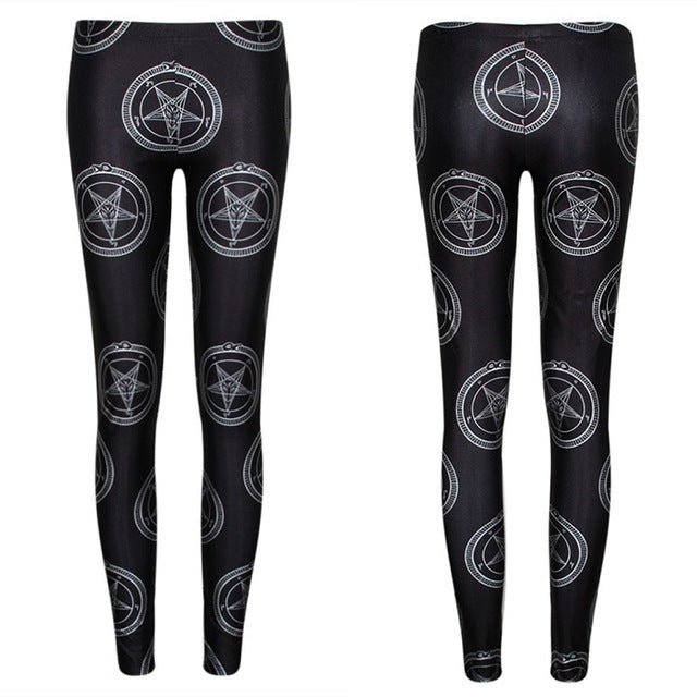 Goth Rock Style Leggings