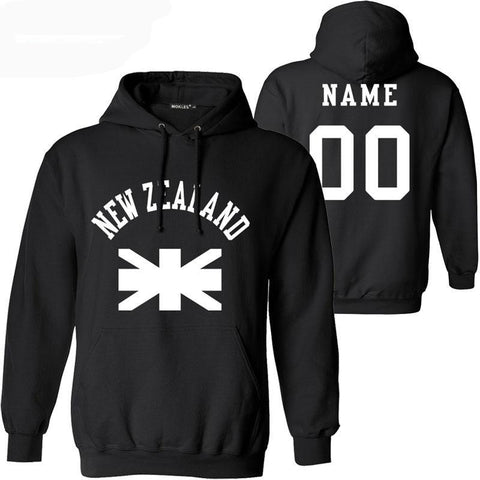 NEW ZEALAND Pullover with Customized Name and Jersey Number