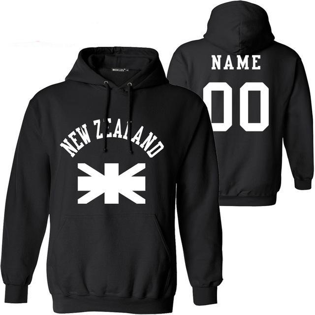 NEW ZEALAND Pullover with Customized Name and Jersey Number