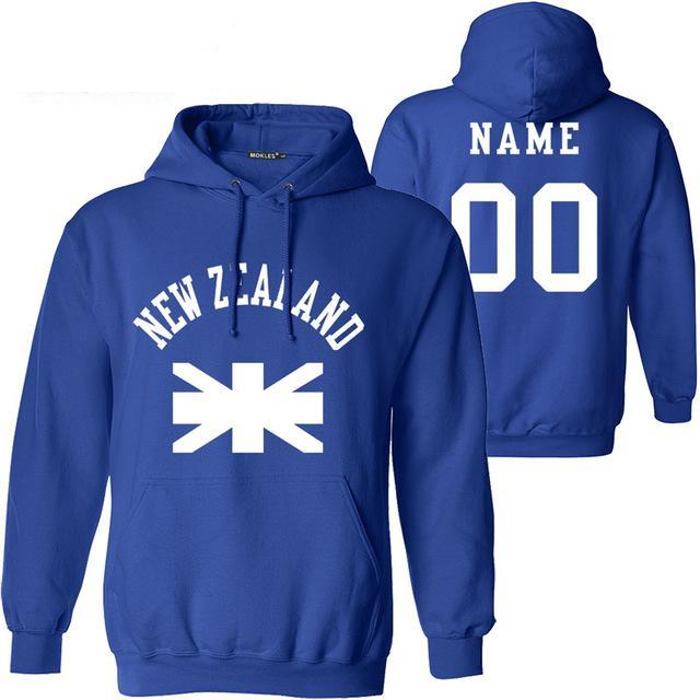 NEW ZEALAND Pullover with Customized Name and Jersey Number