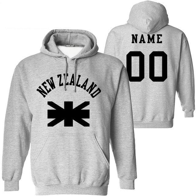 NEW ZEALAND Pullover with Customized Name and Jersey Number