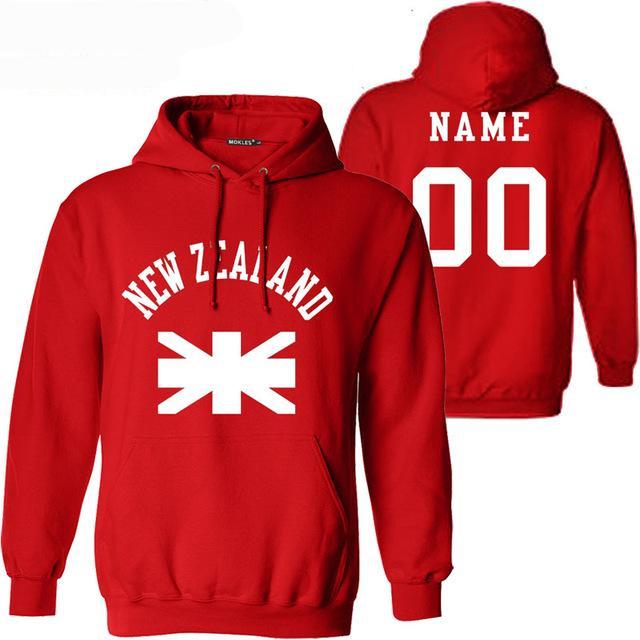 NEW ZEALAND Pullover with Customized Name and Jersey Number