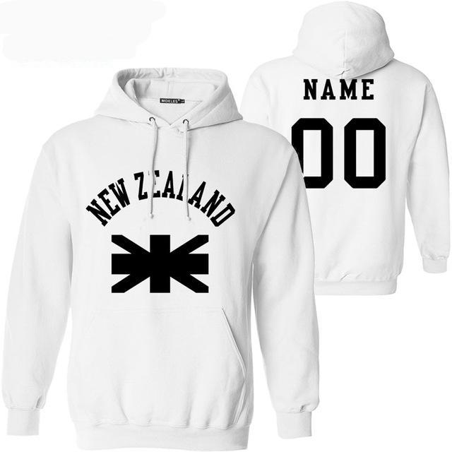 NEW ZEALAND Pullover with Customized Name and Jersey Number
