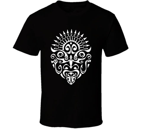 Maori Tattoo Face New Zealand Shirt