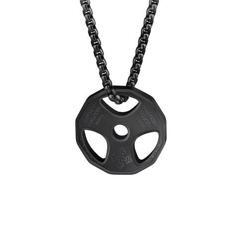 Titanium Fitness Gym Necklace
