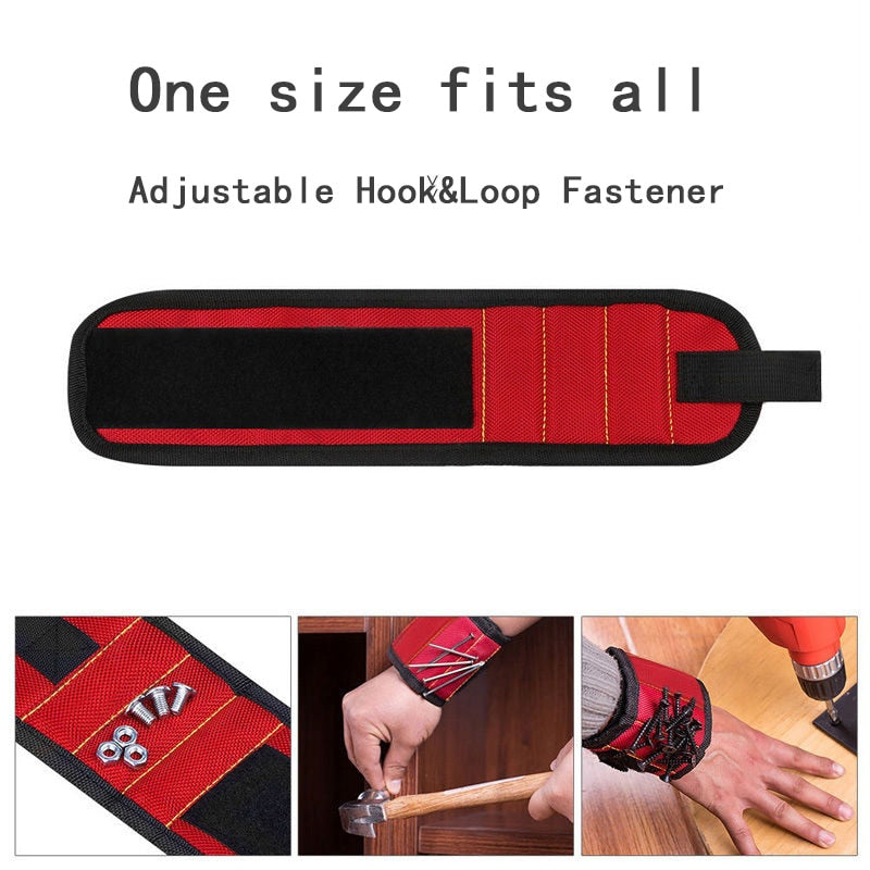wristband portable tool holder solution for falling screws diy gift