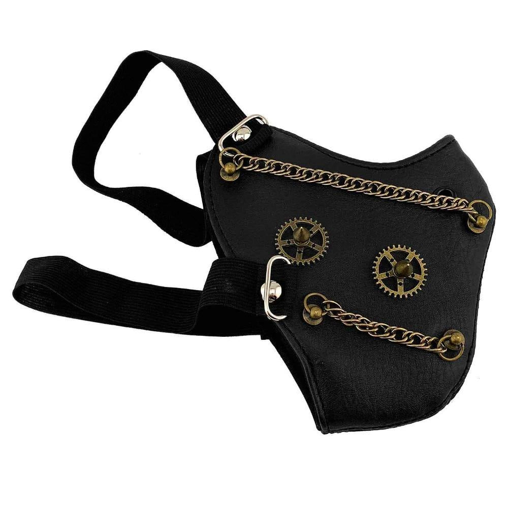 Steampunk Gears Chain Mask Vintage